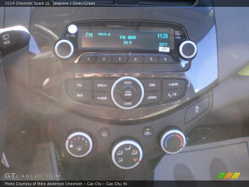Jalapeno / Silver/Green 2014 Chevrolet Spark LS