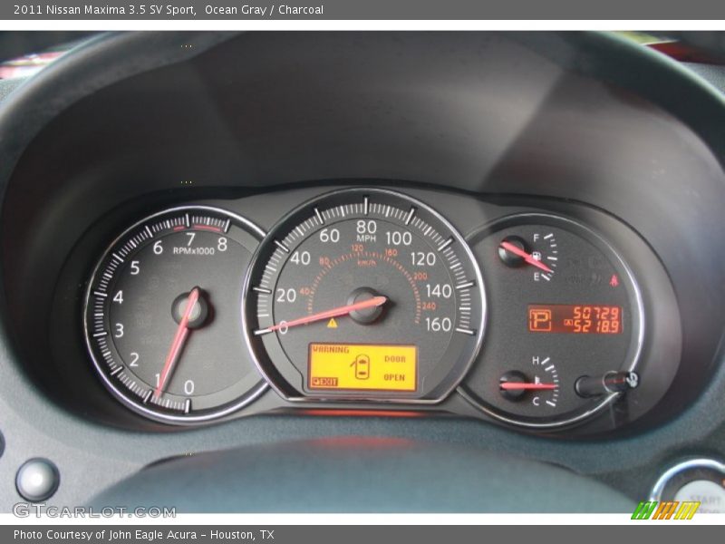 Ocean Gray / Charcoal 2011 Nissan Maxima 3.5 SV Sport