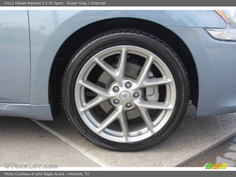 Ocean Gray / Charcoal 2011 Nissan Maxima 3.5 SV Sport