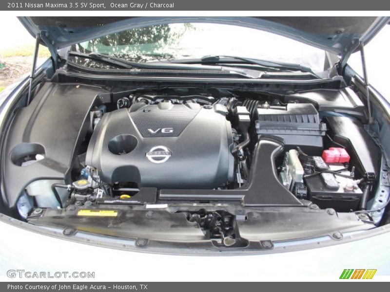 Ocean Gray / Charcoal 2011 Nissan Maxima 3.5 SV Sport
