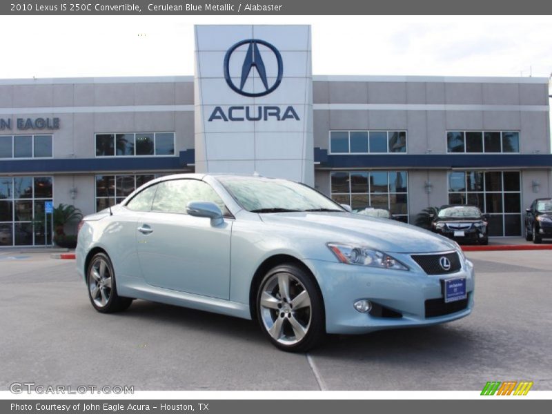 Cerulean Blue Metallic / Alabaster 2010 Lexus IS 250C Convertible