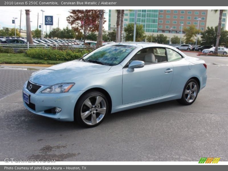 Cerulean Blue Metallic / Alabaster 2010 Lexus IS 250C Convertible