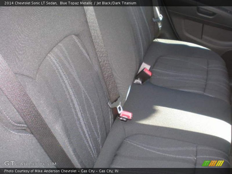 Blue Topaz Metallic / Jet Black/Dark Titanium 2014 Chevrolet Sonic LT Sedan