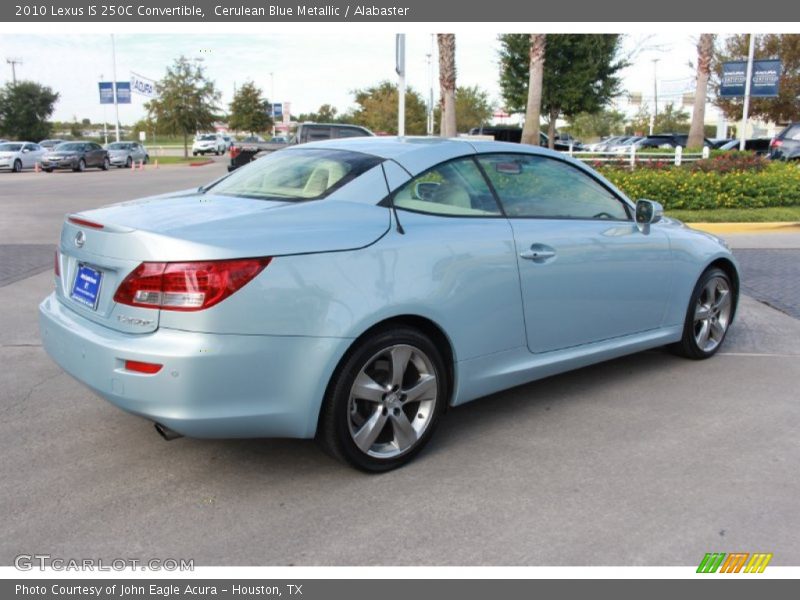 Cerulean Blue Metallic / Alabaster 2010 Lexus IS 250C Convertible