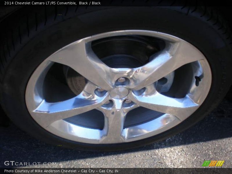 Black / Black 2014 Chevrolet Camaro LT/RS Convertible