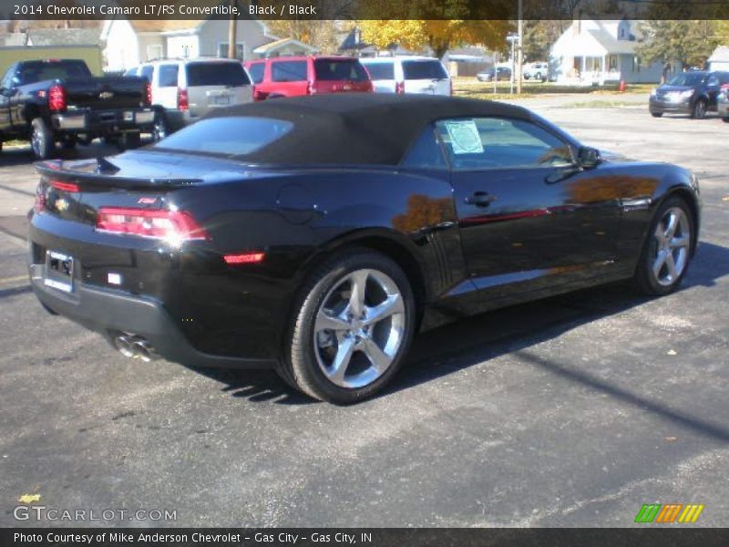 Black / Black 2014 Chevrolet Camaro LT/RS Convertible