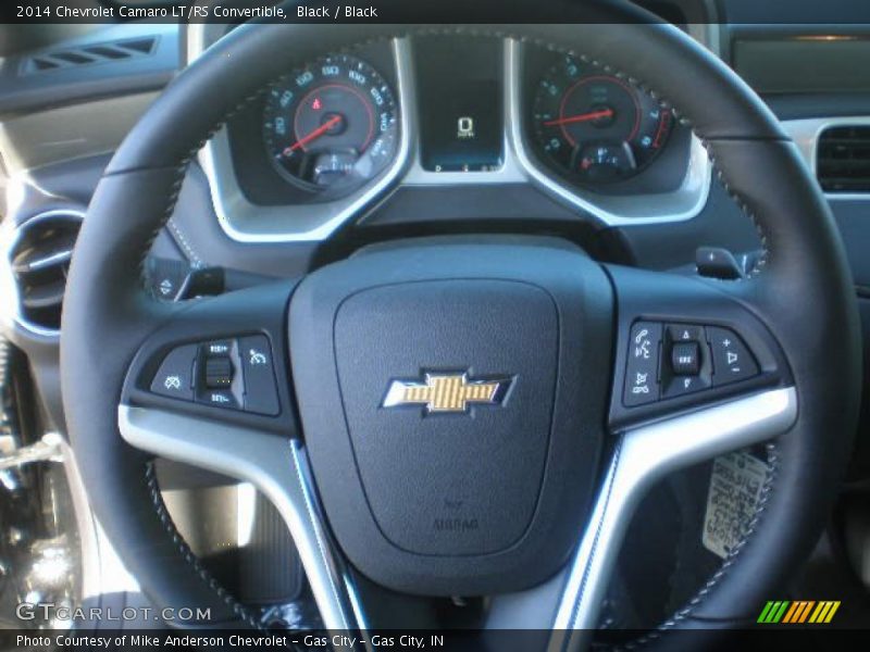 Black / Black 2014 Chevrolet Camaro LT/RS Convertible