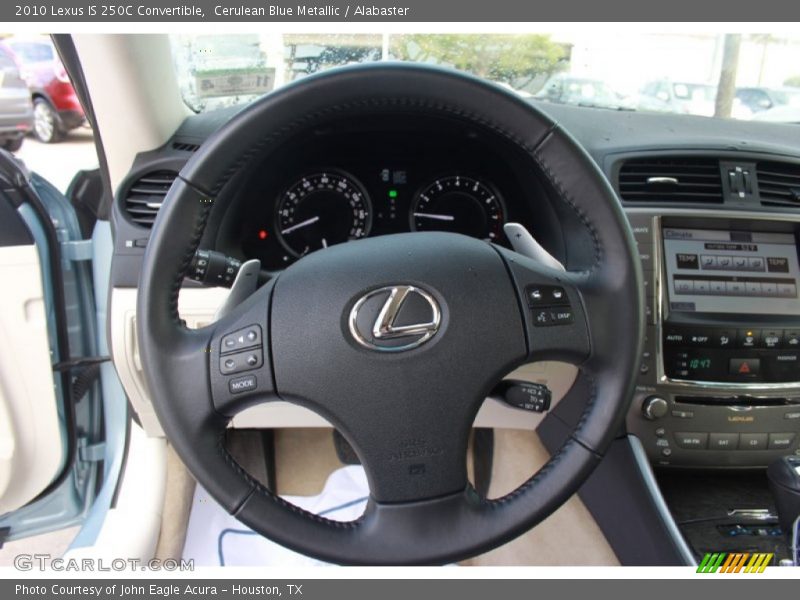 Cerulean Blue Metallic / Alabaster 2010 Lexus IS 250C Convertible