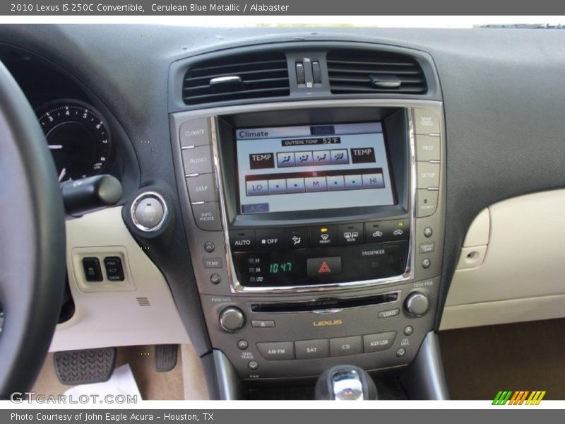 Cerulean Blue Metallic / Alabaster 2010 Lexus IS 250C Convertible