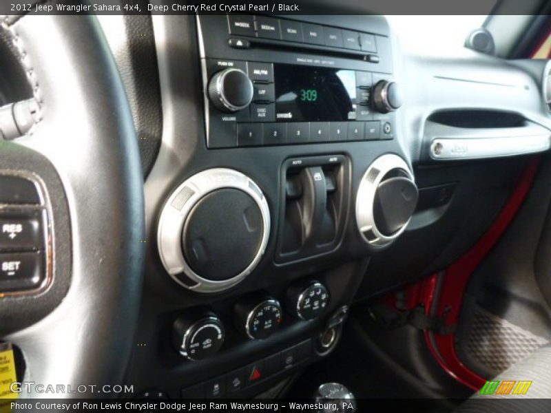 Deep Cherry Red Crystal Pearl / Black 2012 Jeep Wrangler Sahara 4x4