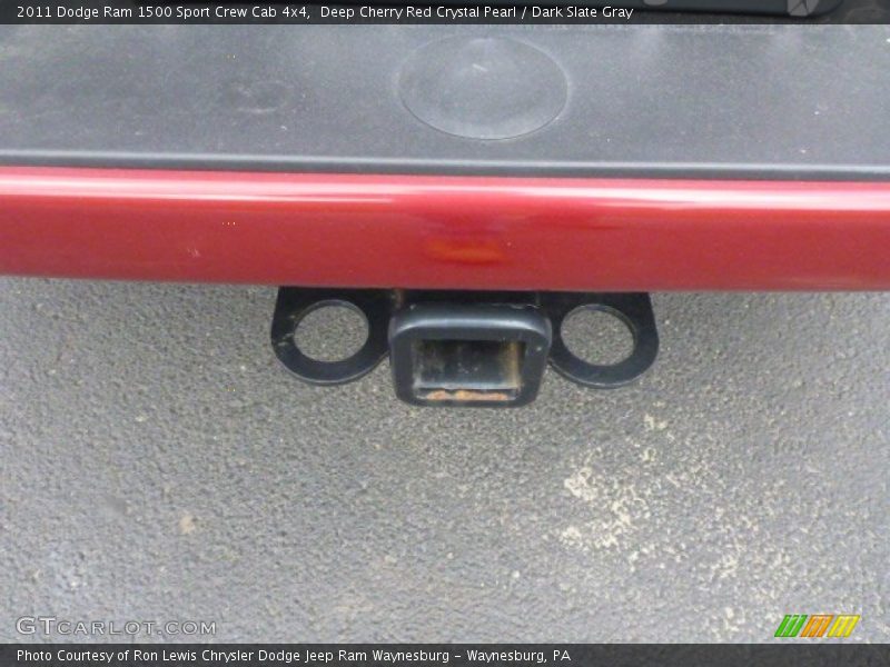 Deep Cherry Red Crystal Pearl / Dark Slate Gray 2011 Dodge Ram 1500 Sport Crew Cab 4x4