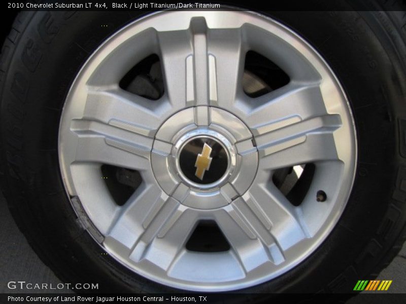 Black / Light Titanium/Dark Titanium 2010 Chevrolet Suburban LT 4x4