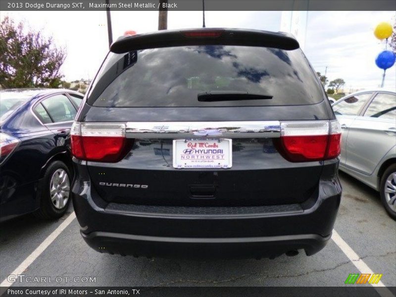 Maximum Steel Metallic / Black 2013 Dodge Durango SXT
