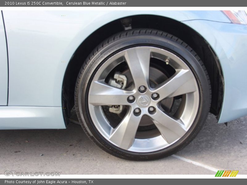 Cerulean Blue Metallic / Alabaster 2010 Lexus IS 250C Convertible