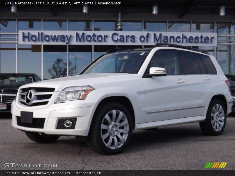Arctic White / Almond/Black 2011 Mercedes-Benz GLK 350 4Matic