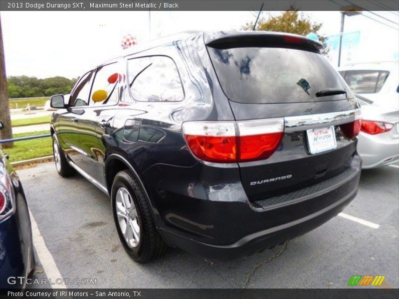 Maximum Steel Metallic / Black 2013 Dodge Durango SXT