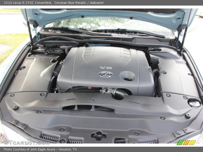 Cerulean Blue Metallic / Alabaster 2010 Lexus IS 250C Convertible