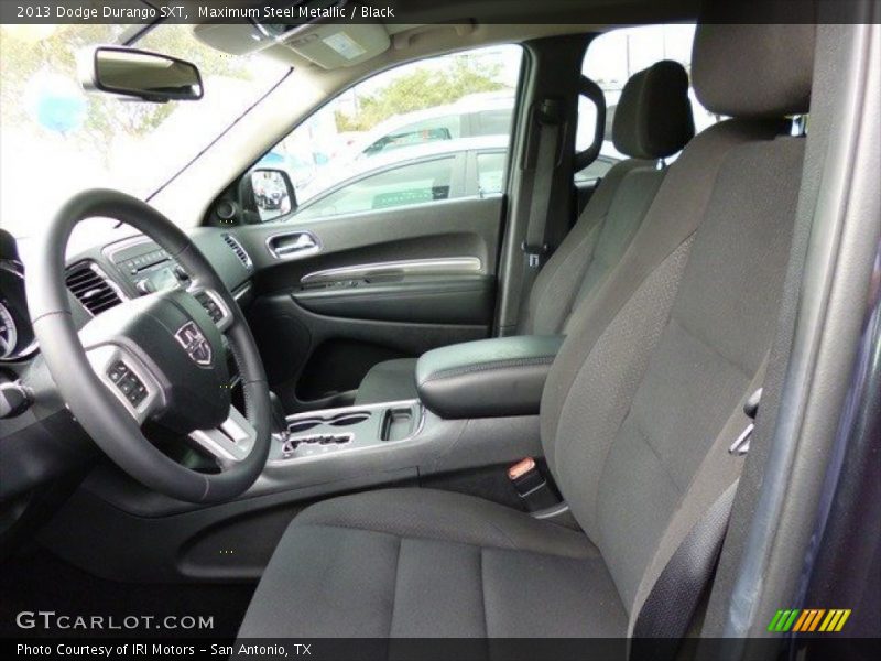 Maximum Steel Metallic / Black 2013 Dodge Durango SXT
