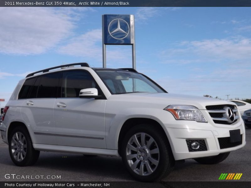 Arctic White / Almond/Black 2011 Mercedes-Benz GLK 350 4Matic