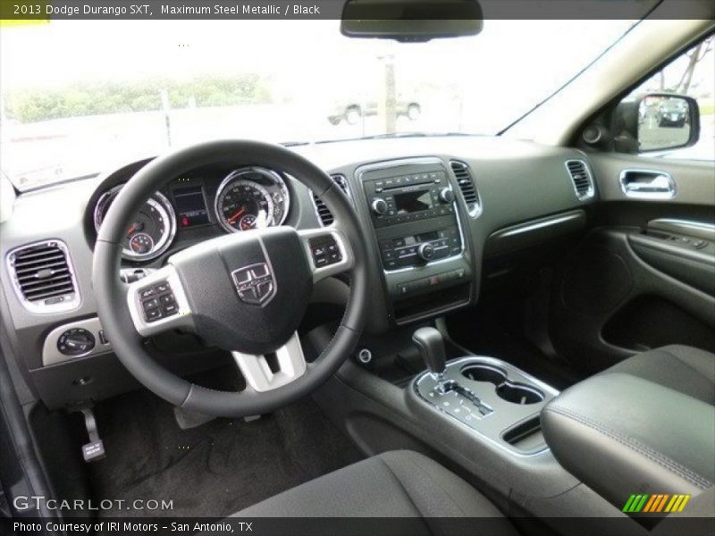 Maximum Steel Metallic / Black 2013 Dodge Durango SXT