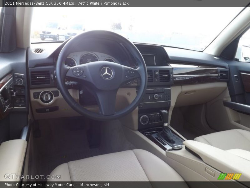 Arctic White / Almond/Black 2011 Mercedes-Benz GLK 350 4Matic