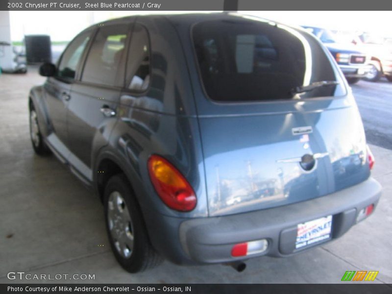 Steel Blue Pearlcoat / Gray 2002 Chrysler PT Cruiser