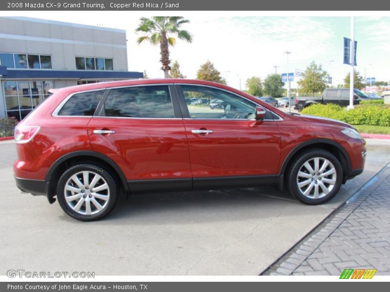 Copper Red Mica / Sand 2008 Mazda CX-9 Grand Touring