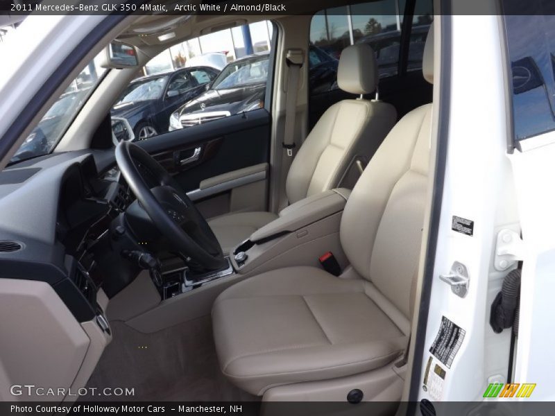 Arctic White / Almond/Black 2011 Mercedes-Benz GLK 350 4Matic