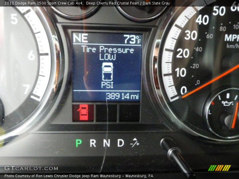 Deep Cherry Red Crystal Pearl / Dark Slate Gray 2011 Dodge Ram 1500 Sport Crew Cab 4x4