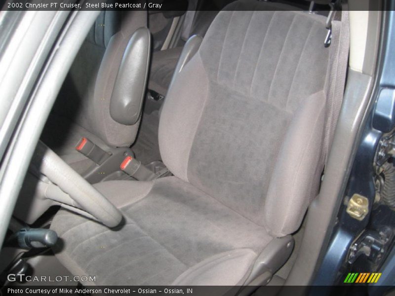Steel Blue Pearlcoat / Gray 2002 Chrysler PT Cruiser