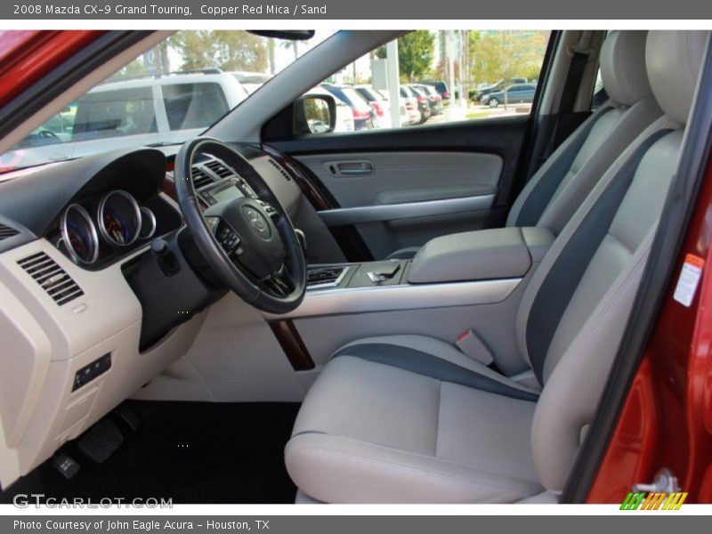 Copper Red Mica / Sand 2008 Mazda CX-9 Grand Touring
