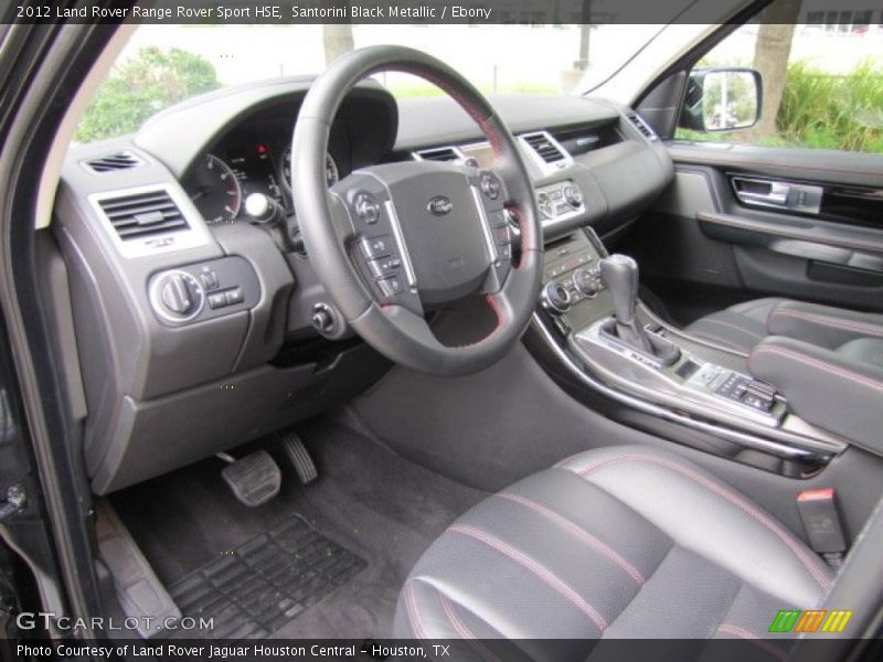 Santorini Black Metallic / Ebony 2012 Land Rover Range Rover Sport HSE
