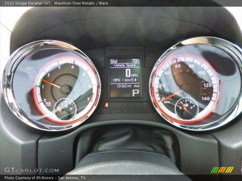 Maximum Steel Metallic / Black 2013 Dodge Durango SXT