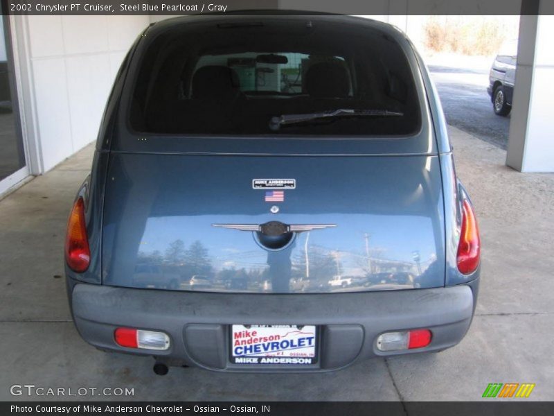 Steel Blue Pearlcoat / Gray 2002 Chrysler PT Cruiser