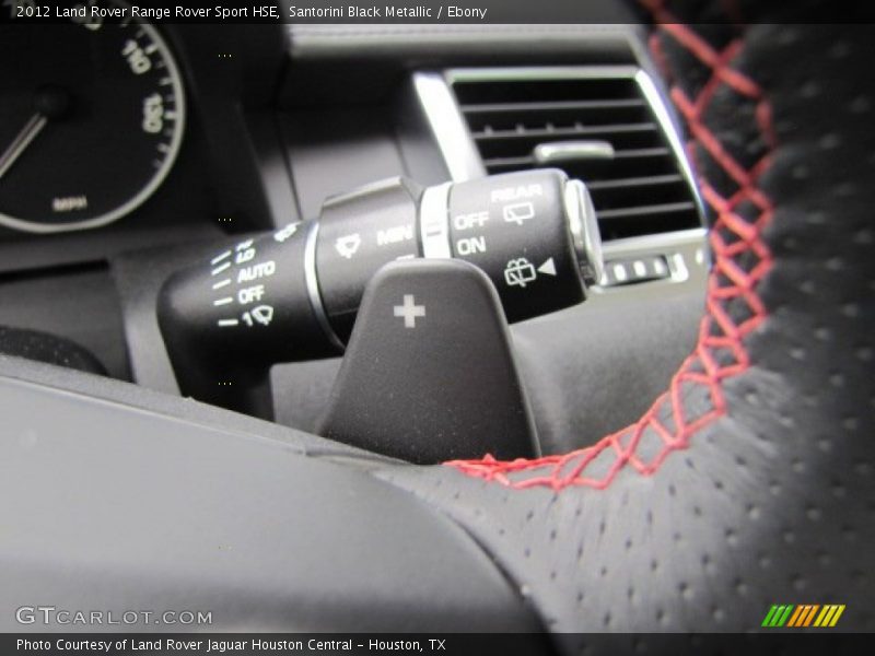 Santorini Black Metallic / Ebony 2012 Land Rover Range Rover Sport HSE