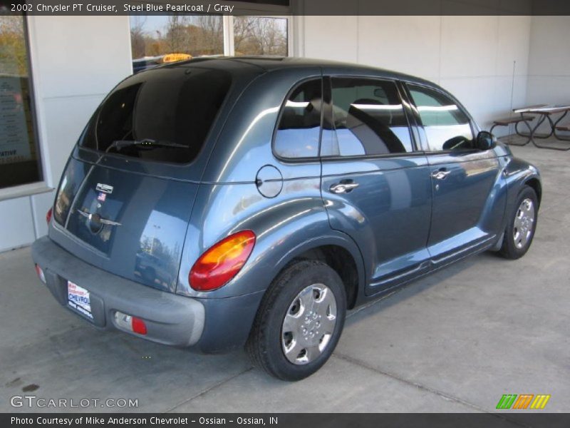 Steel Blue Pearlcoat / Gray 2002 Chrysler PT Cruiser