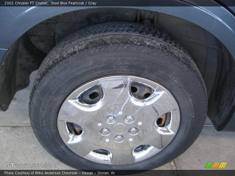 Steel Blue Pearlcoat / Gray 2002 Chrysler PT Cruiser