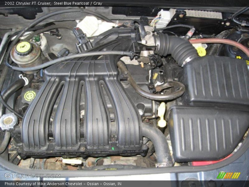 Steel Blue Pearlcoat / Gray 2002 Chrysler PT Cruiser