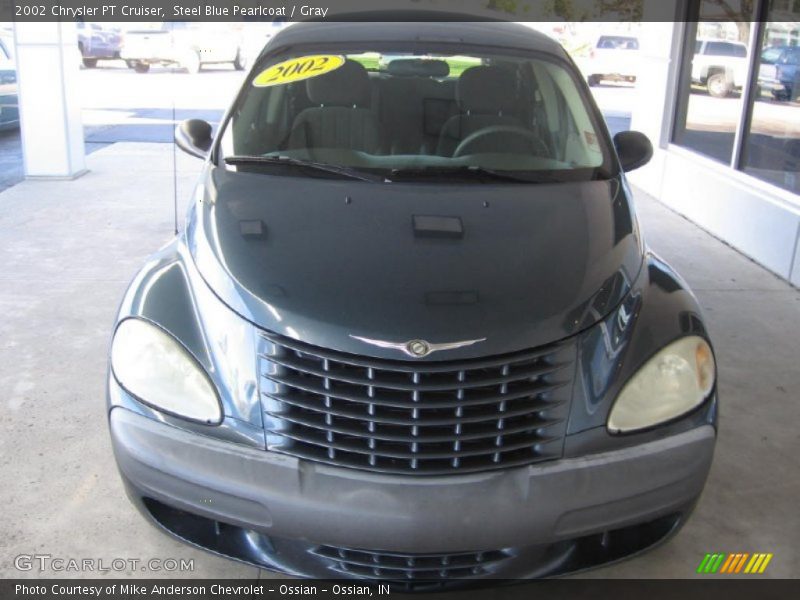 Steel Blue Pearlcoat / Gray 2002 Chrysler PT Cruiser
