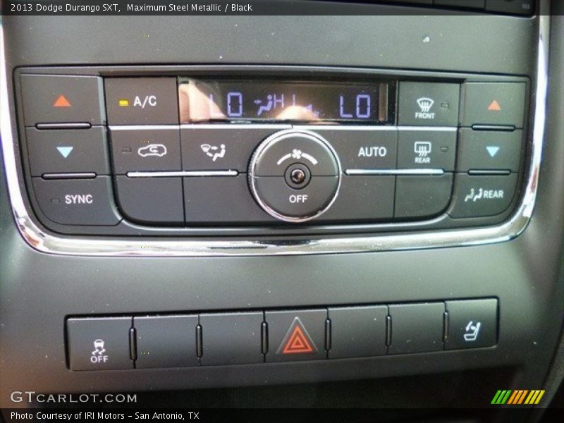 Maximum Steel Metallic / Black 2013 Dodge Durango SXT