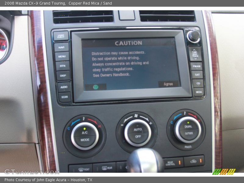 Copper Red Mica / Sand 2008 Mazda CX-9 Grand Touring