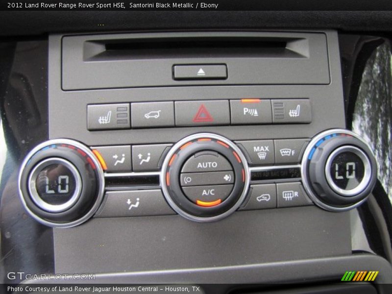 Santorini Black Metallic / Ebony 2012 Land Rover Range Rover Sport HSE