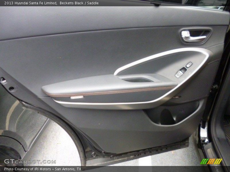 Becketts Black / Saddle 2013 Hyundai Santa Fe Limited