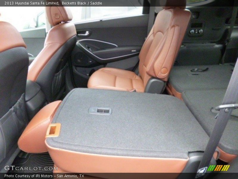 Becketts Black / Saddle 2013 Hyundai Santa Fe Limited