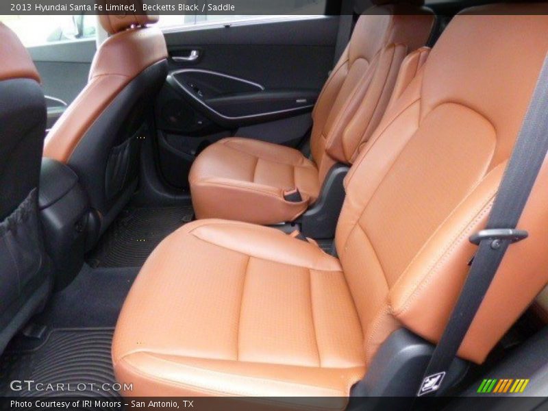 Becketts Black / Saddle 2013 Hyundai Santa Fe Limited