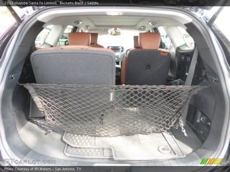 Becketts Black / Saddle 2013 Hyundai Santa Fe Limited