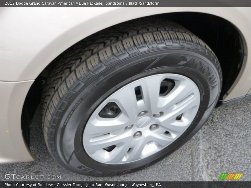 Sandstone / Black/Sandstorm 2013 Dodge Grand Caravan American Value Package
