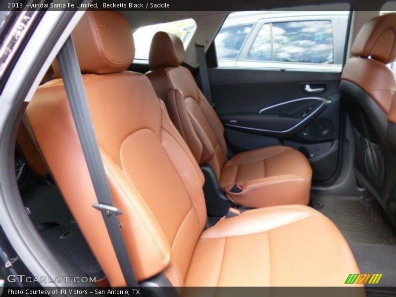Becketts Black / Saddle 2013 Hyundai Santa Fe Limited