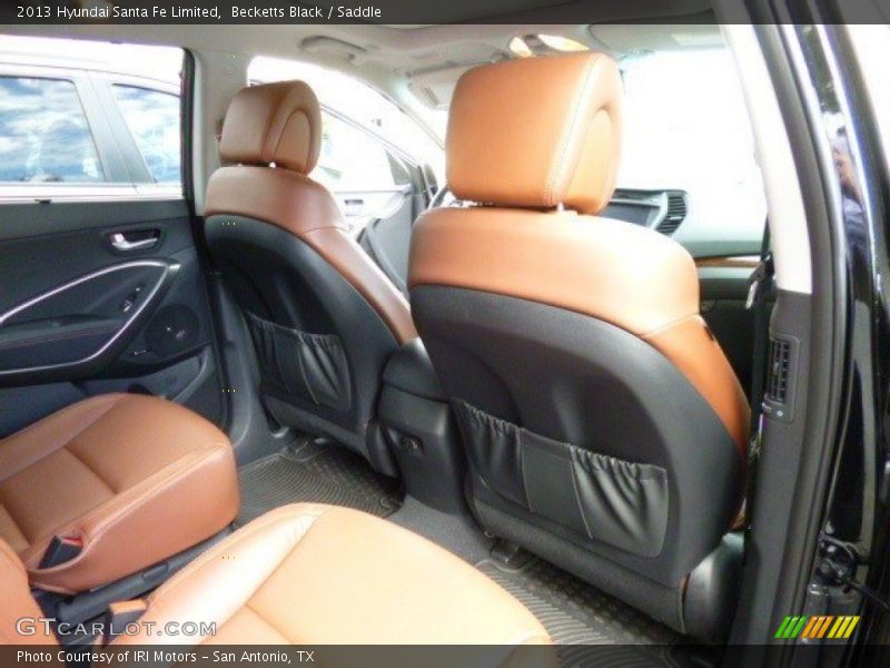 Becketts Black / Saddle 2013 Hyundai Santa Fe Limited