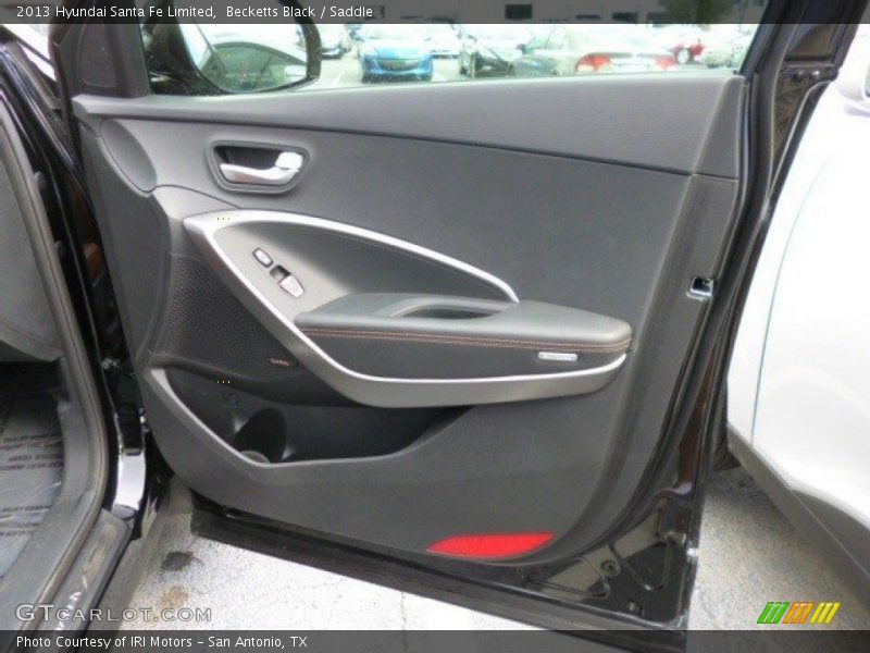 Becketts Black / Saddle 2013 Hyundai Santa Fe Limited